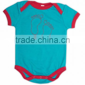 Organic Cotton Lap Shoulder Onesie