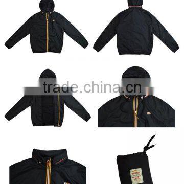 Men's Spring Windproof Jacket With Detachable Hood photo-6