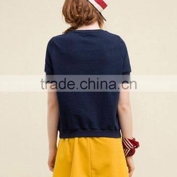 Cheap Wholesale High Quality Stylish Sweatshirt Woman Fashion photo-2