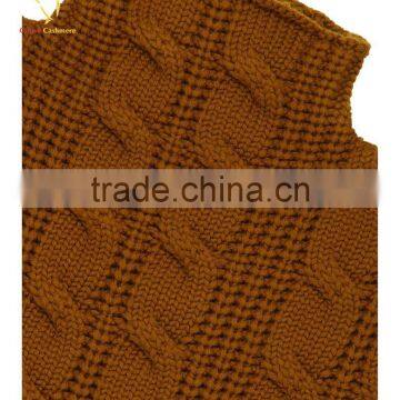 Korea Style Cable Knit Mens Turtle Neck Sweater photo-3