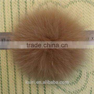 Fur Pom Pom Fluffy Genuine Fox /raccoon/rabbit Fur Ball Keychain Fur Key Ring Fur Bag Charm Women Bag Accessories photo-5