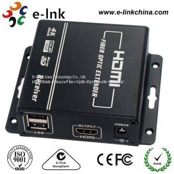 4K HDMI KVM Fiber Optic Extender photo-3