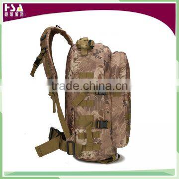 Outdoor Water-proof Oxford Mountaineering Movement Backpack 3D photo-2
