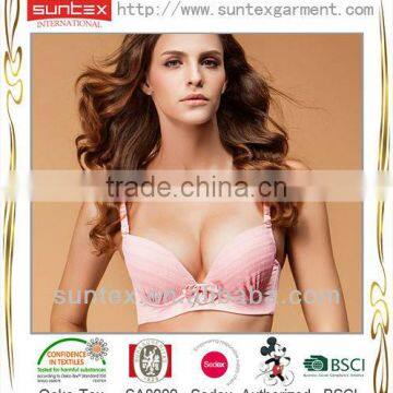 WOMEN FASHION SEXY LADY NYLON SPANDEX ADJUSTABLE PUSH UP BRA