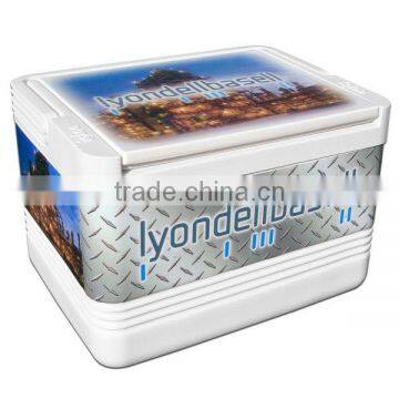 USA Made Igloo Legend 12 Duo Deco - 9 quarts, 12 can-capacity, has Ultratherm insulation and comes with your full color logo