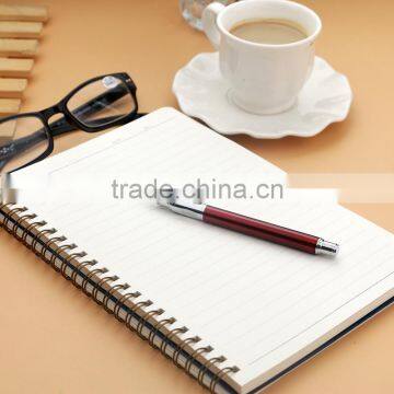 A4 PP Cover Planner Customizable Spiral Notebook Cheap Student Notebook photo-4