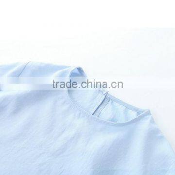 Fashion Womens Summer Long Bell Sleeve Ruffled Blouse Woman Clothing photo-5