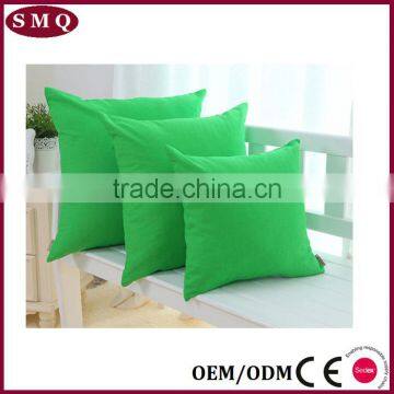 Custom Size Square 100%cotton Bright Color Cushion Cover photo-3