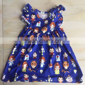 WY-653 Cute Girl Dresses in Stock Kids Frocks Online 1 Year Old Birthday Dress for Baby Girl photo-2