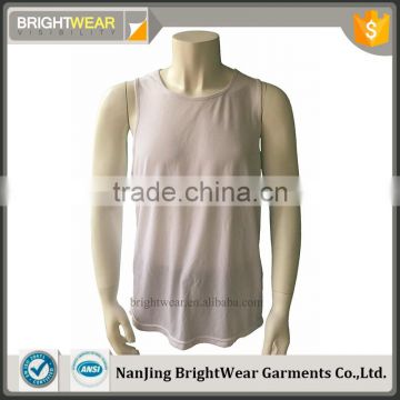 100% polyester micromesh quick dry running sports vest