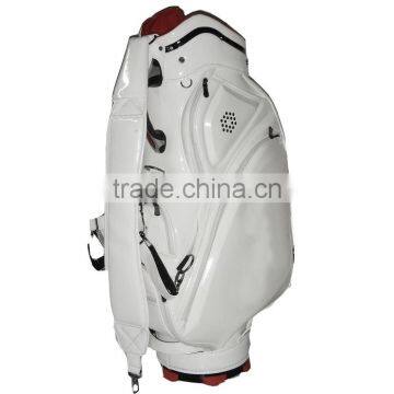 Customized Popular design Leather Golf staff bag