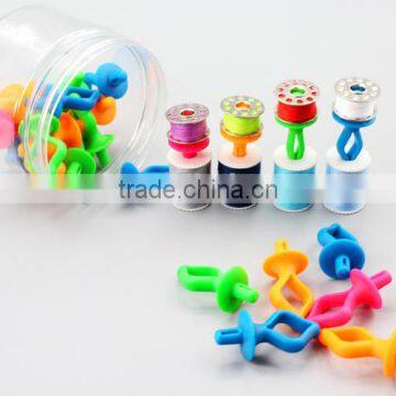 Silicone Bobbin Holder Good Sewing Storage photo-5