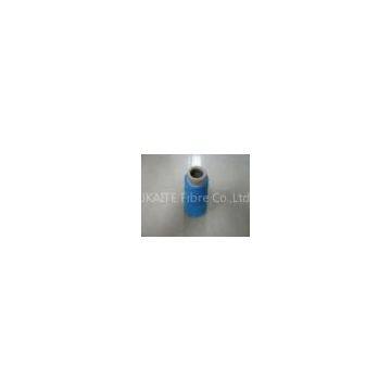 32s/1 Blue Weaving Dyed High Tenacity 100% polyester spun yarn for Underwear, Socks