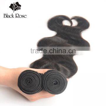 Black Rose Natural Color Body Wave Raw Cambodian Hair Bundles photo-3