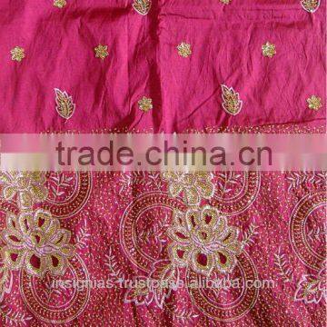 African embroidered george fabric