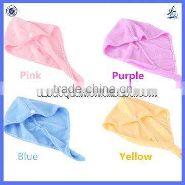 Multi-color Super Soft Microfiber Hair Drying Turban Towel Wrap photo-3