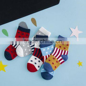 B40683A Good quality kids autumn and winter warm socks