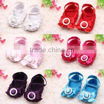 Girls Princess Pretty Flower Infant Baby Toddler Shoes