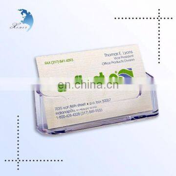 Custom printed creative acrylic tent card holder