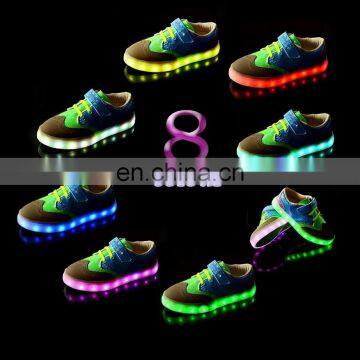 Wholesale Fashion Cool Casual Shoes uk Brogue Shoes USB Charge Children Kids Led Shoes Sneakers for Boys Girls photo-6
