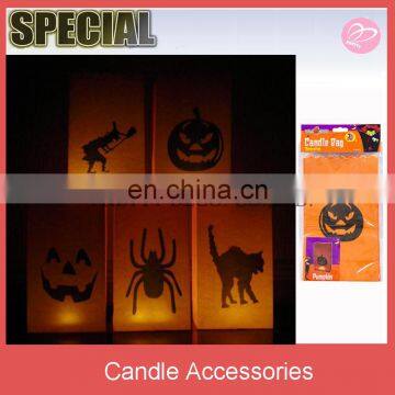 Halloween paper candle bag,Paper Candle Tea Light Lantern Bags