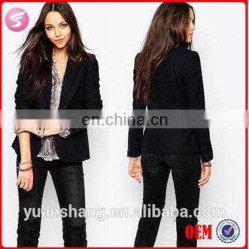 2015 Classic Women Elegant Office Wool Blazer Wholesale