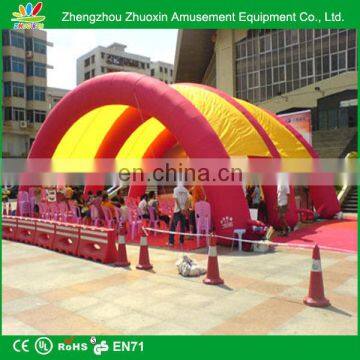 Large outdoor decorative china inflatable arch umbrella