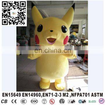 Wholesale Personalized Pokemon Pikachu Mascot costume