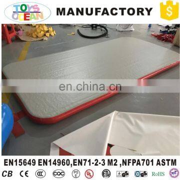 Gym used mini airtrack factory red side for home using