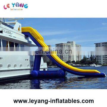 Sealed-Air Inflatable Water Slides For Yachts , Sealed Boat Slide