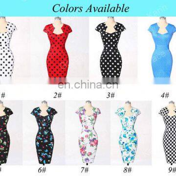 Grace Karin Retro Style Swing 50s Housewife Retro Pinup Dress CL007597-3 photo-5