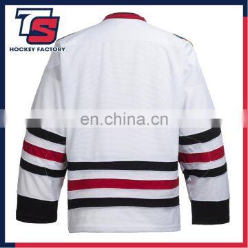 High Quality Custom Hockey Jersey Ice Hockey Shirts Away Chicago Blackhawks photo-2
