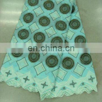 swiss embroidery cotton lace(A-38-8)