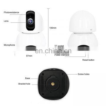 Very Very Small Hidden Camera 6 Smart Rotatable P2P HD Video Camera IP Security Wireless Hidden Baby Camera photo-3