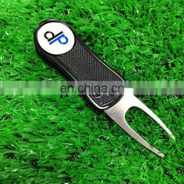 Golf club groove sharpener, Divot tool, Hat Clip Ball Marker