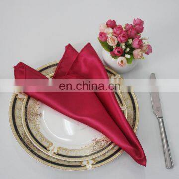 19*19inch Wedding Satin Napkin photo-4