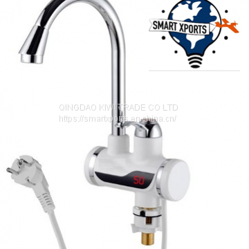 LED digital display instant water heating faucet ( Deck mounted model)