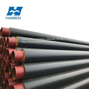 High Quality Above Ground Preinsulation Black Seamless Steel Pipes and Fittings photo-4