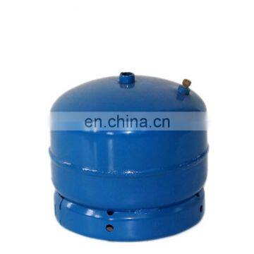 7L capacity LPG 3kg steel gas cylinder