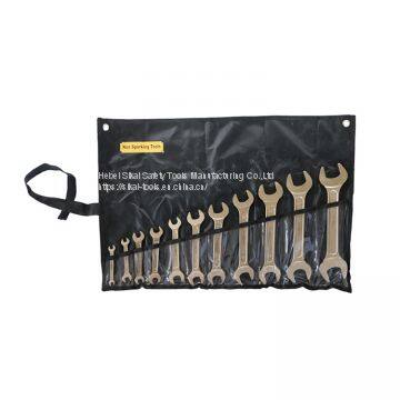 Double Open Spanner Set 6x7 -30x32mm of Beyllium Copper Anti Spark Hand Tools