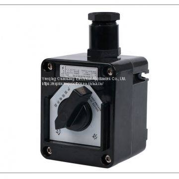 Engineering plastic explosion-proof anti-corrosion lighting switch bzm8050-10a waterproof dustproof explosion-proof switch AC220