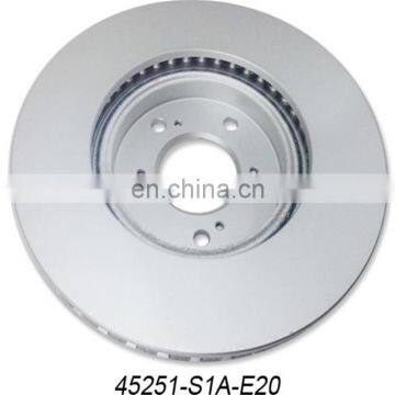 Japan cars front axle brake disc 45251-S1A-E20 brake disc rotor