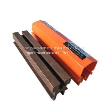 March 160A Single Pole Insulation Crane Safety Hoist Copper Conductor Bus Bar photo-2