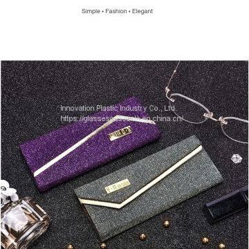 ​Vintage, Artistic Portable Sunglasses Case; Crush-resistant Folding Eyeglass Pouch photo-2