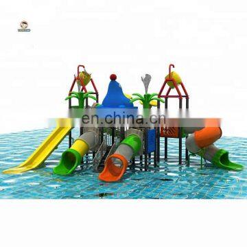 Newest Plastic Outdoor Water Kids Playground,swimming Pool Slide