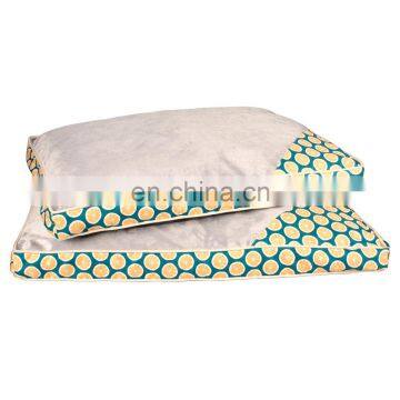 cheap hot sale fruit printing soft dog bed