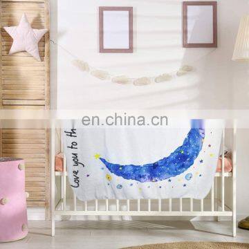 Soft Premium Fleece Baby Monthly Milestone Blanket Photo Blanket With Bandana Drool Bib for Boys Girls Baby Newborn Shower Gift photo-6