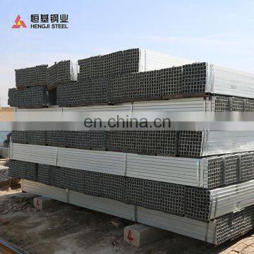 Q195 Schedule 40 Mild Galvanized Steel Tube 30X30 40X40