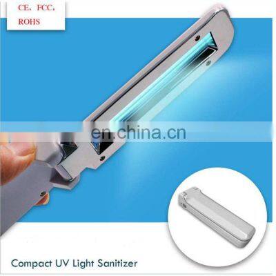 2020 Anti-virus Foldable Mini Size Rechargeable Lamp Sterilizer Light Led Uvc Lamp uv Germicidal Lamp photo-2
