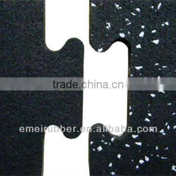 Heavy Duty Pavers Tiles/fire-proof Interlocking Sports Flooring